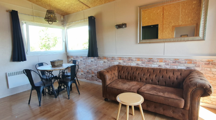 Cottage Sur Pilotis Privilège 35M² -1 Chambre + 1 Alcôve - Lave Vaisselle - Terrasse Face Aux Étangs