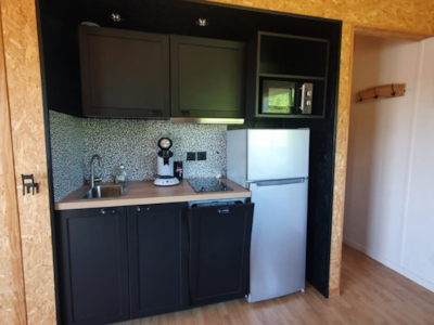 Privilège cottage on stilts 35m² - 1 bedroom + 1 alcove - dishwasher - terrace facing the ponds — 4
