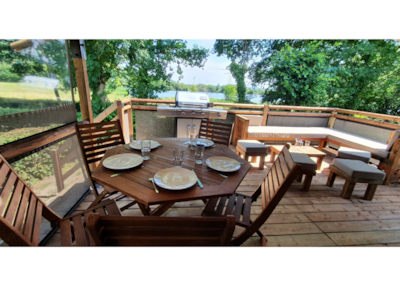 Lodge confort - 32m²- 2 bedrooms - bathroom - covered terrace — 4