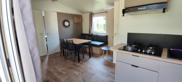 Mobil-Home Privilège 34M² Lv (2 Chambres) + Terrasse Couverte - Samedi/Samedi