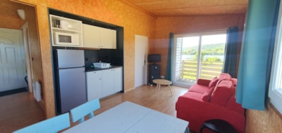 Comfort Cottage on stilts 35m² - 1 bedroom + 1 alcove - terrace facing the ponds — 4