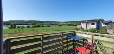 Comfort Cottage on stilts 35m² - 1 bedroom + 1 alcove - terrace facing the ponds — 7