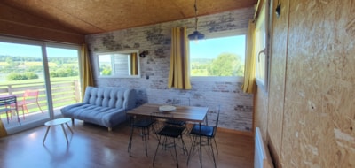 Privilège cottage on stilts 35m² - 1 bedroom + 1 alcove - dishwasher - terrace facing the ponds — 6
