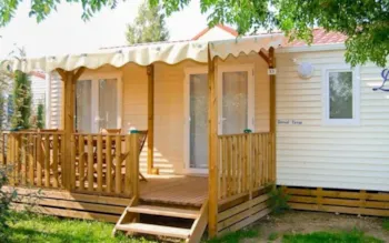 Mietunterkunft - Mobilheim Ciela Confort - 2 Zimmer - Camping Les Fontaines