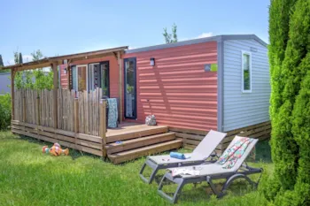 Mietunterkunft - Mobilheim Ciela Privilège - 3 Schlafzimmer - Camping Les Fontaines