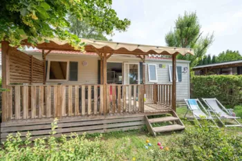 Mietunterkunft - Mobilheim Ciela Confort - 3 Zimmer - Camping Les Fontaines