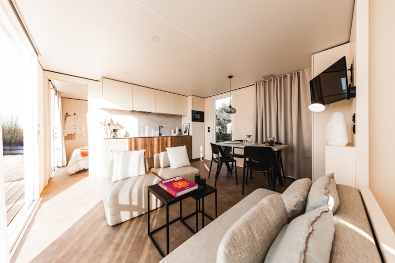 NUOVO - Casa mobile Ciela Exception SPA- 2 camere da letto di cui 1 suite parentale- lenzuola, asciugamani e plancha