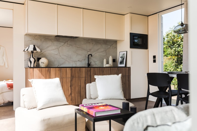 NUOVO - Casa mobile Ciela Exception Tribu SPA - 6 Camere da letto - lenzuola, asciugamani e plancha