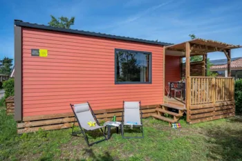 Mietunterkunft - Mobilheim Ciela Confort Compact - 2 Schlafzimmer - Camping Les Fontaines