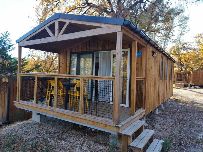 Mietunterkunft - Mobilheim Habana Top Presta - 2 Schlafzimmer 25M² - Clico Chic - Camping L'Orée d'Azur