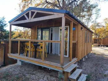 Mietunterkunft - Mobilheim Habana Top Presta - 2 Schlafzimmer 25M² - Clico Chic - Camping L'Orée d'Azur