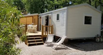 Mietunterkunft - Mobilheim Grand Resort Top Presta - 3 Schlafzimmer 36M² - Clico Chic - Camping L'Orée d'Azur