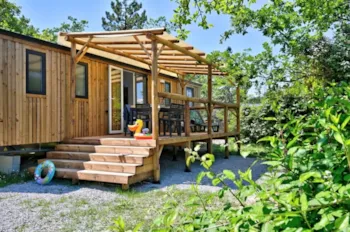 Mietunterkunft - Mobilheim Rose Top Presta - 3 Schlafzimmer 40M² - Clico Chic - Camping L'Orée d'Azur