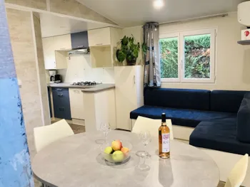Mietunterkunft - Mobil Home Double Confort - Camping MONPLAISIR PROVENCE**** 