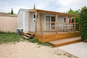 Mietunterkunft - Mobilheim Life– 34 M² – (Für Personen Mit Eingeschränkter Mobilität) Mit Terrasse +2 Schlafzimmern - Camping du Théâtre Romain