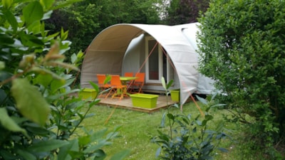 Canvas bungalow Coco Quattro - without toilet blocks
