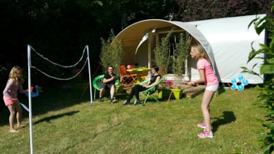 Canvas bungalow Coco Quattro - without toilet blocks