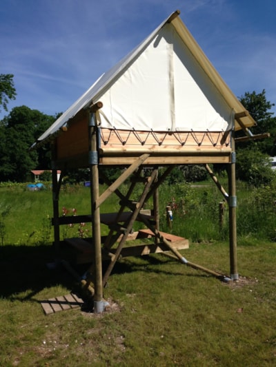 Tent Bivouac (on mezzanine with picnic table and electricity)