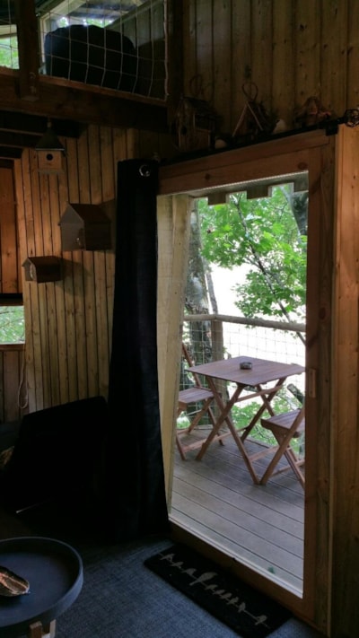 Wooden cabin Le Nichoir - Private Spa