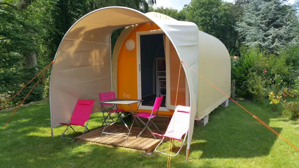 Accommodation - Tent Coco Sweet Duo - Without Toilet Blocks - Château des Tilleuls
