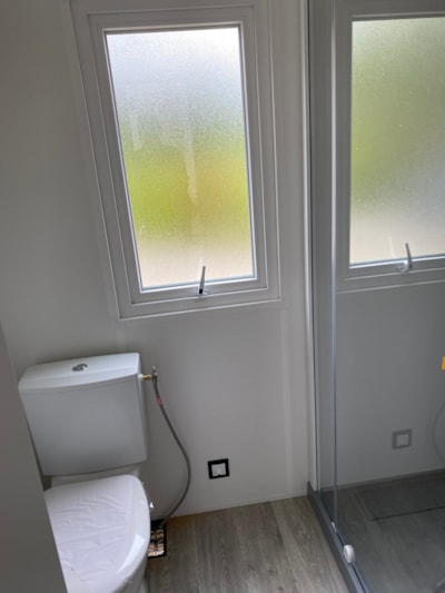 Pitch VIP with individual and private sanitary facilities