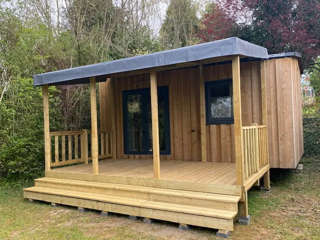 Accommodation - Minihome - 2 Bedrooms - Toilet - Without Bathroom - Château des Tilleuls