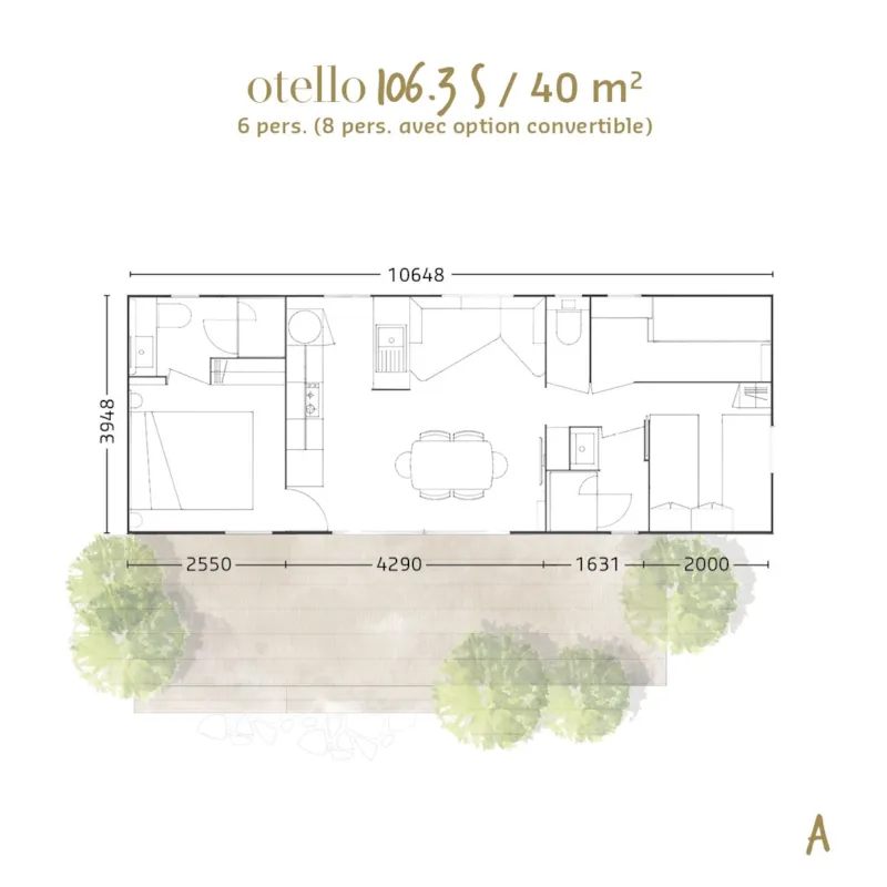 Mobil-Home Prestige - 3 Chambres - 2 Salles De Bains