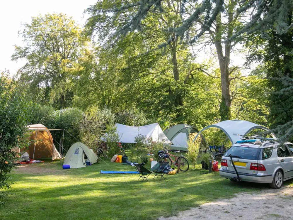 Pitch - Pitch + Car + Tent Or Caravan By Night - Château des Tilleuls