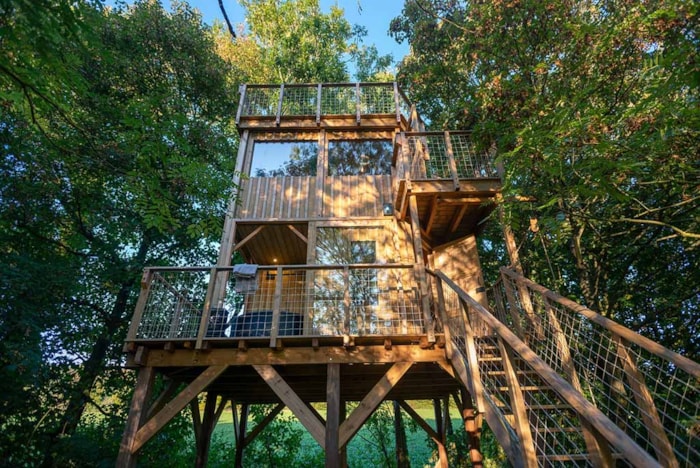 Cabane Sur Pilotis - L’Observatoire - Bain À Remous