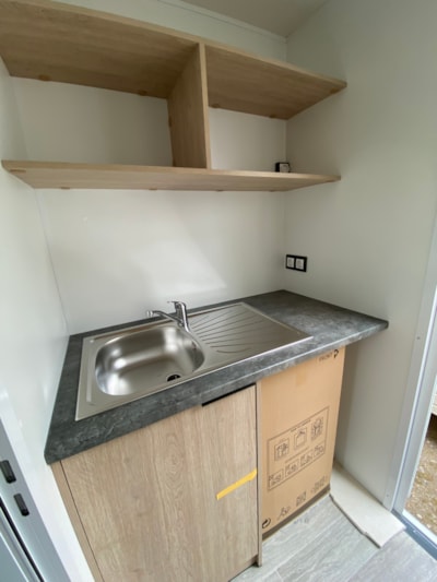 Pitch VIP with individual and private sanitary facilities