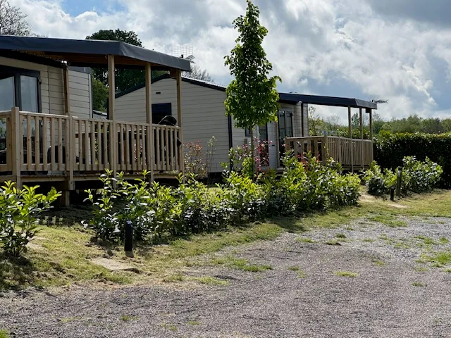 Accommodation - Mobile-Home Confort + - 2 Bedrooms - Château des Tilleuls