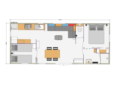 Mobile-home Premium - 2 bedrooms