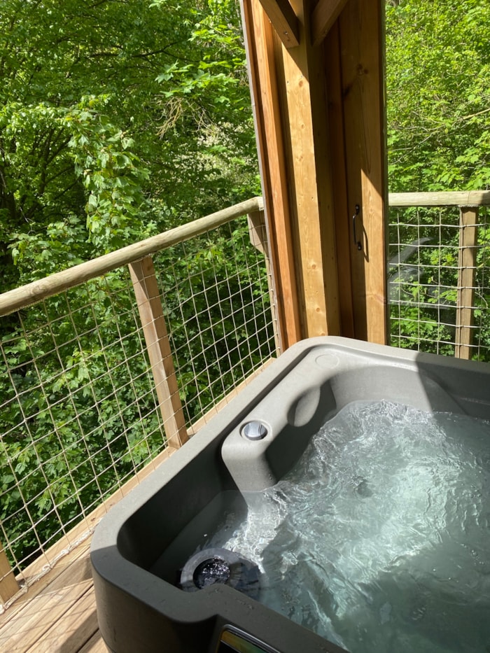 Cabane Sur Pilotis - L’Observatoire - Bain À Remous