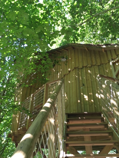 Wooden cabin Le Nichoir - Private Spa