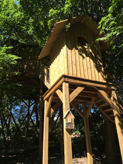 Wooden cabin Le Nichoir - Private Spa