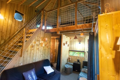 Wooden cabin Le Nichoir - Private Spa