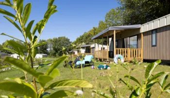 Mietunterkunft - Mobilheim Prestige - 3 Schlafzimmer - 2 Badezimmer - Château des Tilleuls