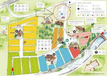 Emplacement - Motorhome Stop (No Mobilhomes - No Tents) Motorhomes Only - Camping Catinaccio Rosengarten
