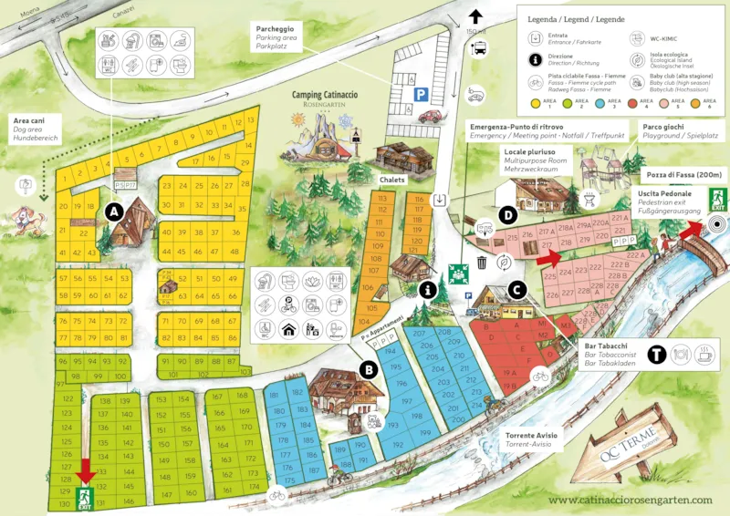 (Area 3) Emplacement Avec Évacuation Et Eau En Été