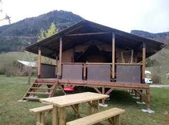 Huuraccommodatie(s) - Lodge Altitude - Camping Belle Roche