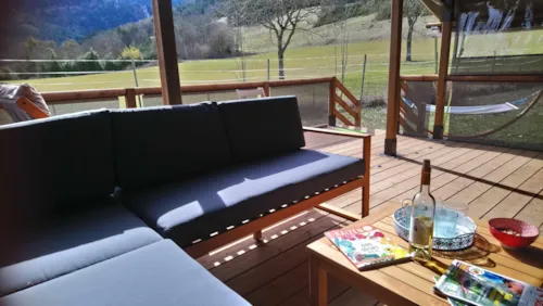 Location - Lodge Espace - image n°7 - Camping Belle Roche