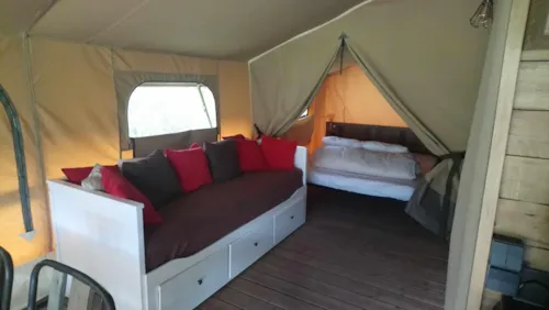 Location - Lodge Espace - image n°5 - Camping Belle Roche