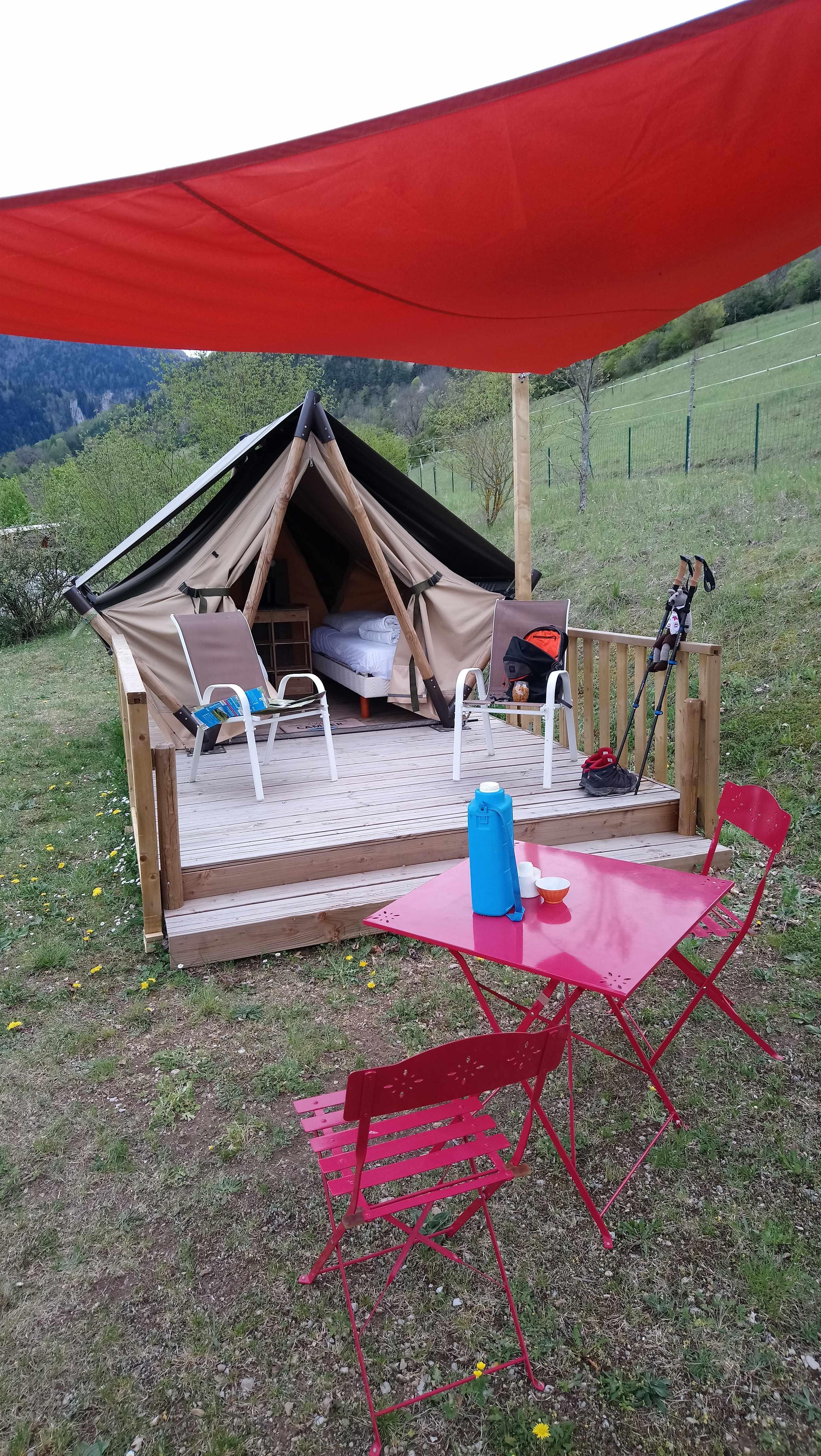 Accommodation - Tente Liberte - Camping Belle Roche