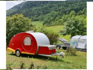 Locatif - Klassieke caravan - Camping Belle Roche