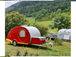 Location - Caravane Vintage  Mydrop Sur Place - Camping Belle Roche