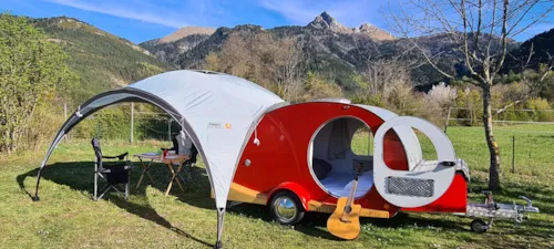 Location - Caravane Vintage  Mydrop Sur Place - image n°2 - Camping Belle Roche