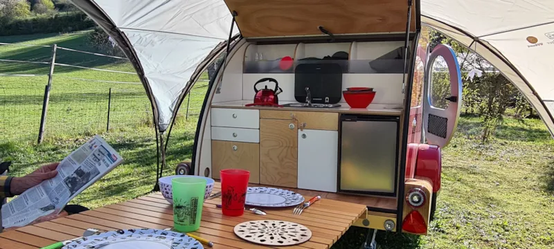 Caravane Vintage  Mydrop Sur Place