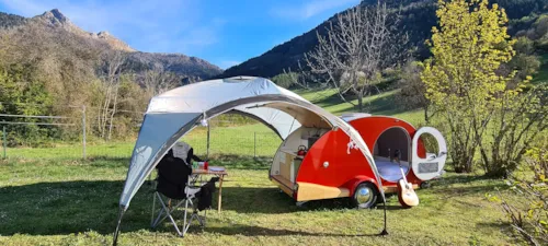 Location - Caravane Vintage  Mydrop Sur Place - image n°6 - Camping Belle Roche