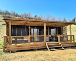 Alojamiento - Chalet Famille - Camping Belle Roche