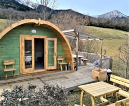 Accommodation - Maxi Pod - Camping Belle Roche